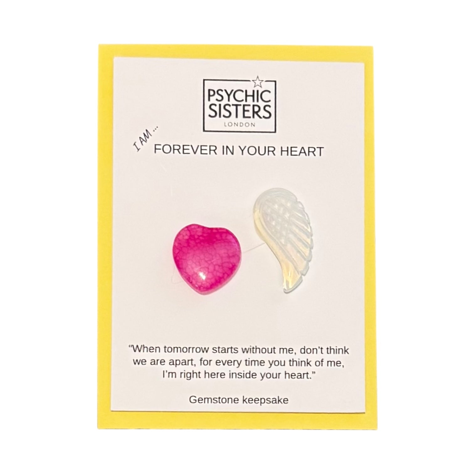 Forever In Your Heart Hand-Chosen Crystal Cards